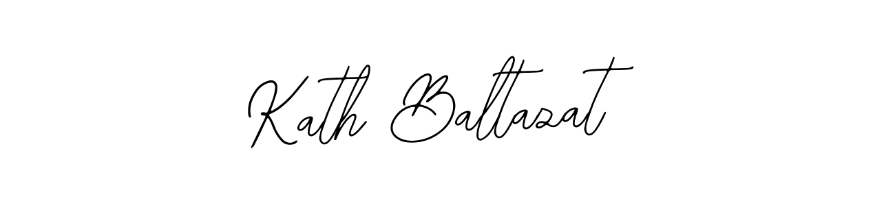 The best way (Bearetta-2O07w) to make a short signature is to pick only two or three words in your name. The name Kath Baltazat include a total of six letters. For converting this name. Kath Baltazat signature style 12 images and pictures png