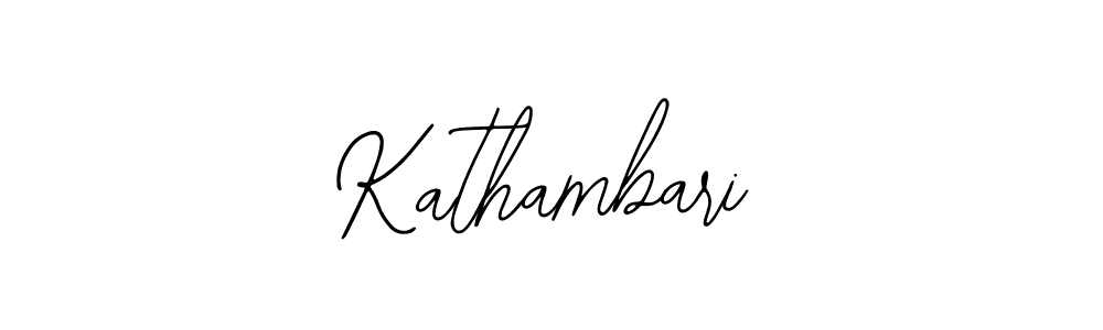 It looks lik you need a new signature style for name Kathambari. Design unique handwritten (Bearetta-2O07w) signature with our free signature maker in just a few clicks. Kathambari signature style 12 images and pictures png