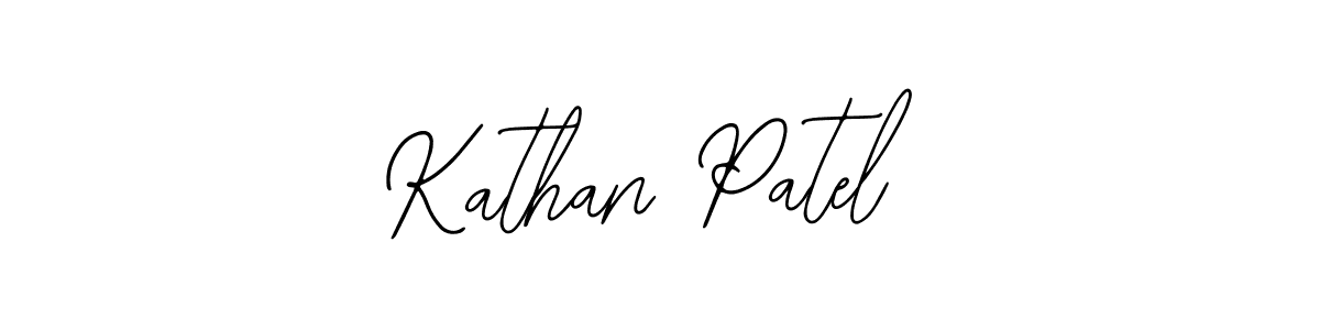 Design your own signature with our free online signature maker. With this signature software, you can create a handwritten (Bearetta-2O07w) signature for name Kathan Patel. Kathan Patel signature style 12 images and pictures png