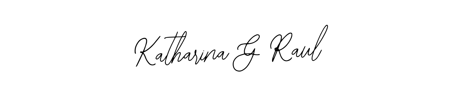 Similarly Bearetta-2O07w is the best handwritten signature design. Signature creator online .You can use it as an online autograph creator for name Katharina G Raul. Katharina G Raul signature style 12 images and pictures png
