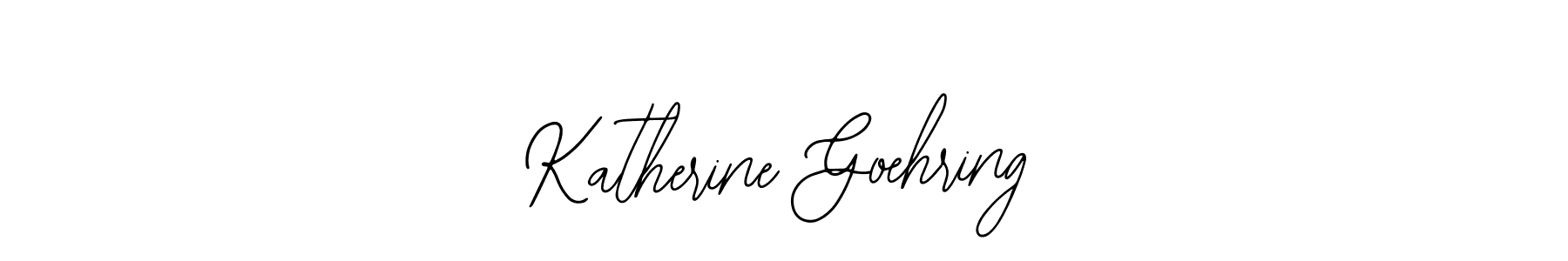 Use a signature maker to create a handwritten signature online. With this signature software, you can design (Bearetta-2O07w) your own signature for name Katherine Goehring. Katherine Goehring signature style 12 images and pictures png