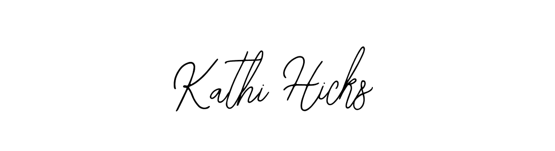 Kathi Hicks stylish signature style. Best Handwritten Sign (Bearetta-2O07w) for my name. Handwritten Signature Collection Ideas for my name Kathi Hicks. Kathi Hicks signature style 12 images and pictures png