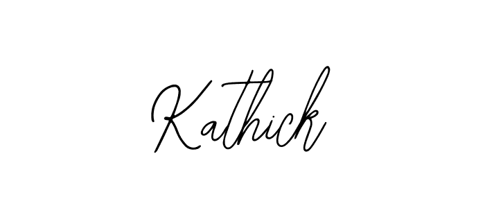 How to Draw Kathick signature style? Bearetta-2O07w is a latest design signature styles for name Kathick. Kathick signature style 12 images and pictures png