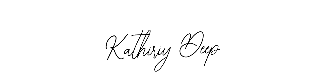 How to Draw Kathiriy Deep signature style? Bearetta-2O07w is a latest design signature styles for name Kathiriy Deep. Kathiriy Deep signature style 12 images and pictures png