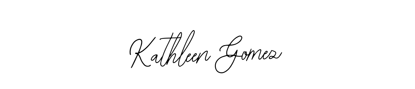 How to make Kathleen Gomez signature? Bearetta-2O07w is a professional autograph style. Create handwritten signature for Kathleen Gomez name. Kathleen Gomez signature style 12 images and pictures png