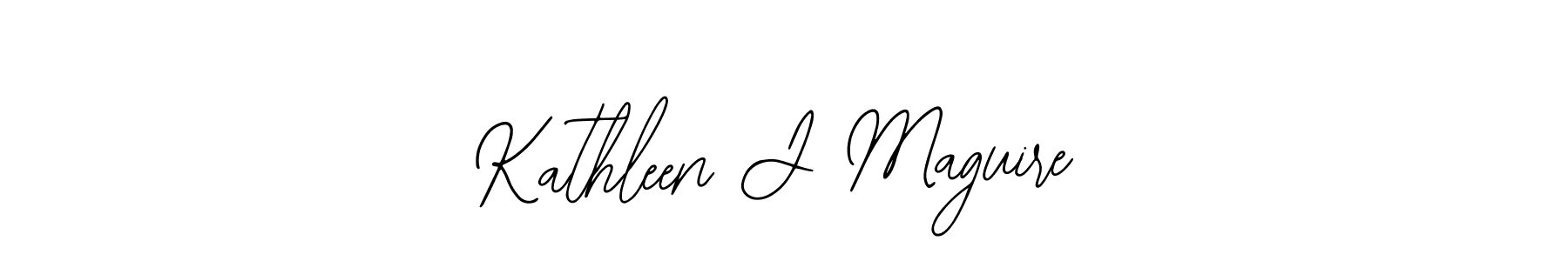 Bearetta-2O07w is a professional signature style that is perfect for those who want to add a touch of class to their signature. It is also a great choice for those who want to make their signature more unique. Get Kathleen J Maguire name to fancy signature for free. Kathleen J Maguire signature style 12 images and pictures png