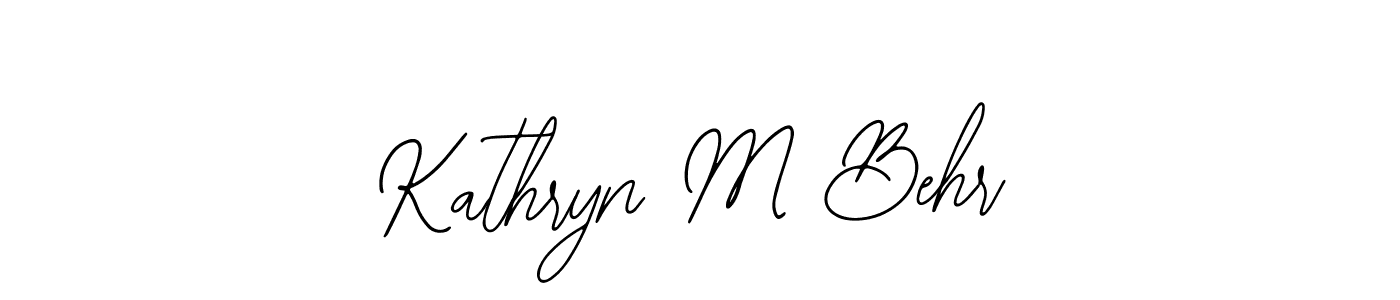 Also we have Kathryn M Behr name is the best signature style. Create professional handwritten signature collection using Bearetta-2O07w autograph style. Kathryn M Behr signature style 12 images and pictures png