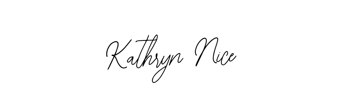 The best way (Bearetta-2O07w) to make a short signature is to pick only two or three words in your name. The name Kathryn Nice include a total of six letters. For converting this name. Kathryn Nice signature style 12 images and pictures png