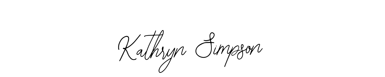 How to Draw Kathryn Simpson signature style? Bearetta-2O07w is a latest design signature styles for name Kathryn Simpson. Kathryn Simpson signature style 12 images and pictures png