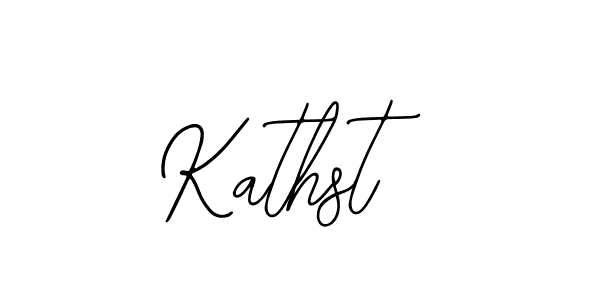 Design your own signature with our free online signature maker. With this signature software, you can create a handwritten (Bearetta-2O07w) signature for name Kathst. Kathst signature style 12 images and pictures png