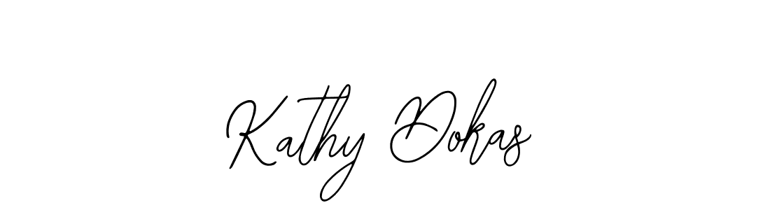 Use a signature maker to create a handwritten signature online. With this signature software, you can design (Bearetta-2O07w) your own signature for name Kathy Dokas. Kathy Dokas signature style 12 images and pictures png