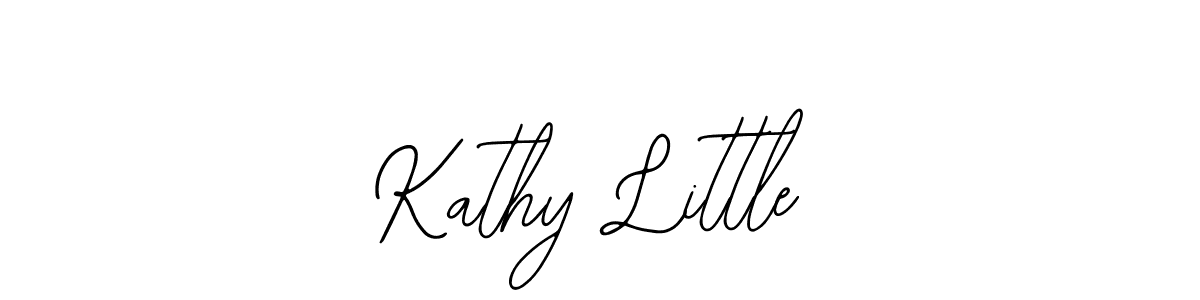 You should practise on your own different ways (Bearetta-2O07w) to write your name (Kathy Little) in signature. don't let someone else do it for you. Kathy Little signature style 12 images and pictures png