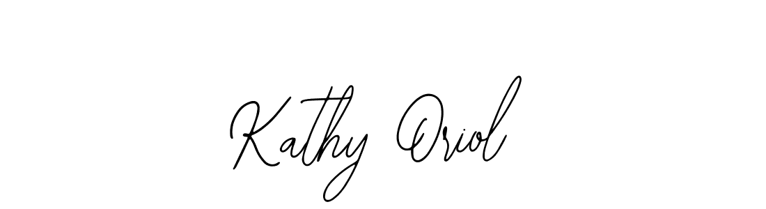 How to make Kathy Oriol name signature. Use Bearetta-2O07w style for creating short signs online. This is the latest handwritten sign. Kathy Oriol signature style 12 images and pictures png