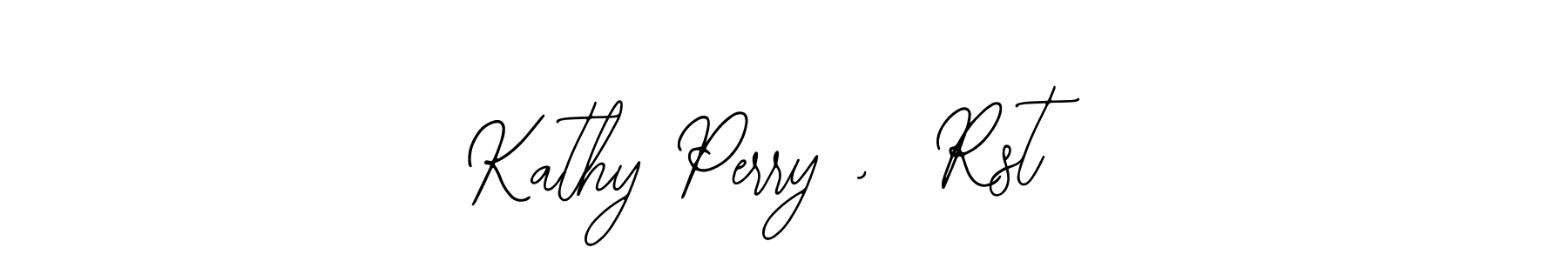 Also You can easily find your signature by using the search form. We will create Kathy Perry ,  Rst name handwritten signature images for you free of cost using Bearetta-2O07w sign style. Kathy Perry ,  Rst signature style 12 images and pictures png