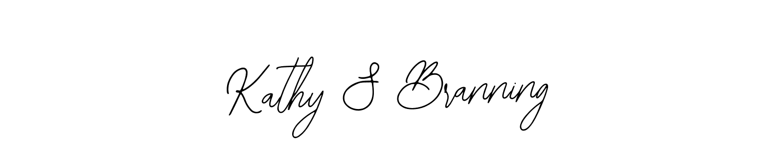 if you are searching for the best signature style for your name Kathy S Branning. so please give up your signature search. here we have designed multiple signature styles  using Bearetta-2O07w. Kathy S Branning signature style 12 images and pictures png