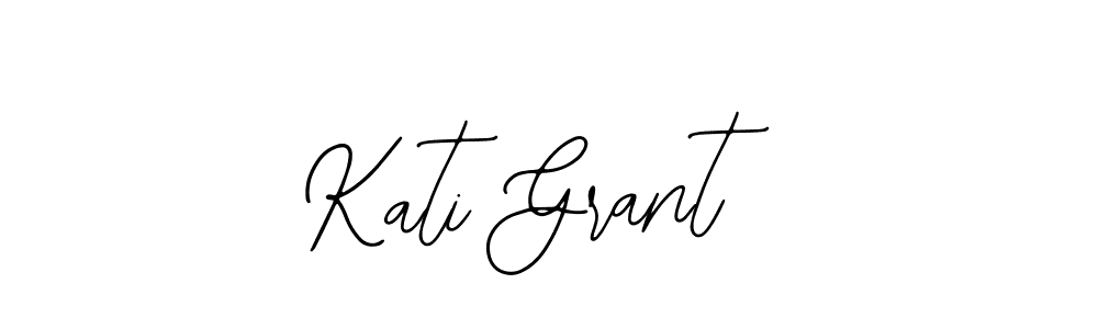 Similarly Bearetta-2O07w is the best handwritten signature design. Signature creator online .You can use it as an online autograph creator for name Kati Grant. Kati Grant signature style 12 images and pictures png