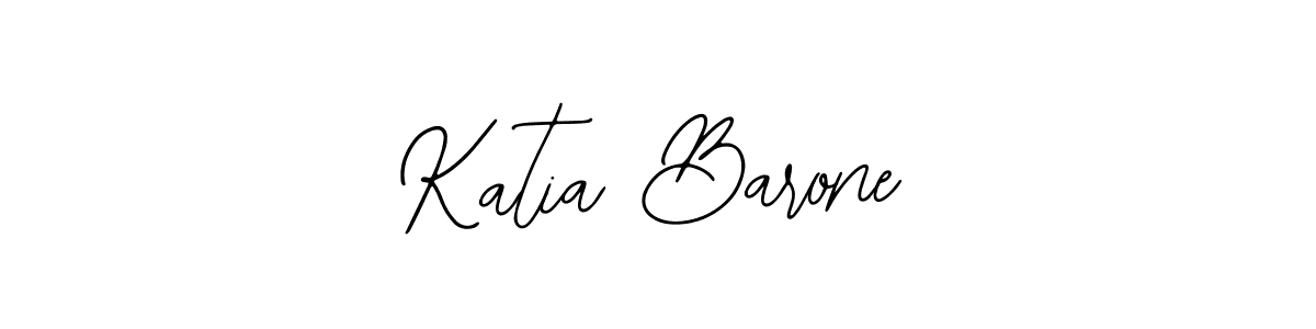You should practise on your own different ways (Bearetta-2O07w) to write your name (Katia Barone) in signature. don't let someone else do it for you. Katia Barone signature style 12 images and pictures png