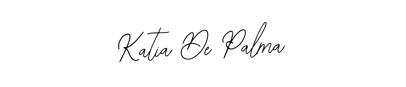 Also You can easily find your signature by using the search form. We will create Katia De Palma name handwritten signature images for you free of cost using Bearetta-2O07w sign style. Katia De Palma signature style 12 images and pictures png