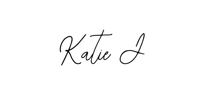 You can use this online signature creator to create a handwritten signature for the name Katie J. This is the best online autograph maker. Katie J signature style 12 images and pictures png