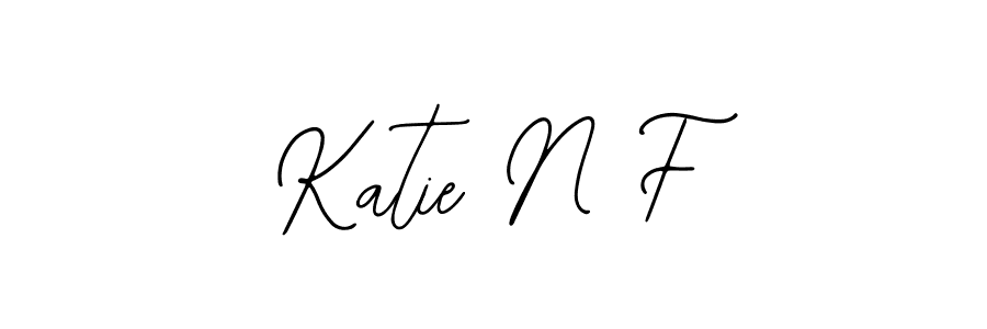 Create a beautiful signature design for name Katie N F. With this signature (Bearetta-2O07w) fonts, you can make a handwritten signature for free. Katie N F signature style 12 images and pictures png