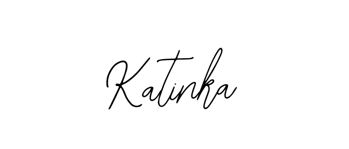 You should practise on your own different ways (Bearetta-2O07w) to write your name (Katinka) in signature. don't let someone else do it for you. Katinka signature style 12 images and pictures png