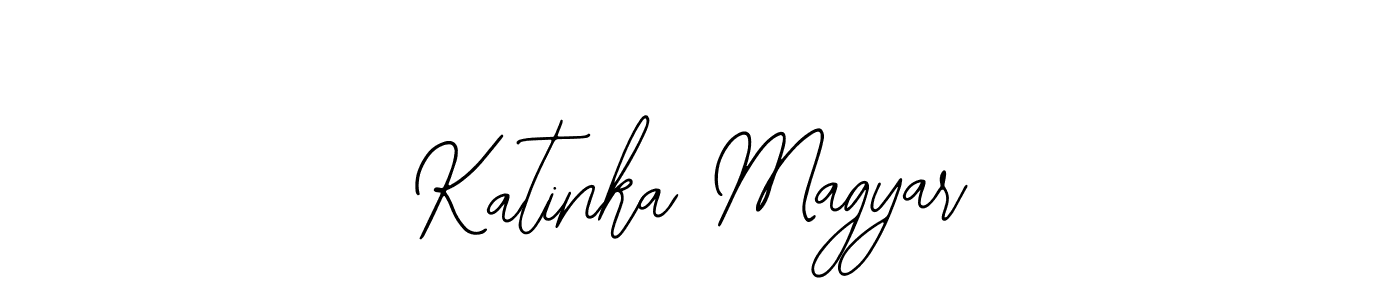 Use a signature maker to create a handwritten signature online. With this signature software, you can design (Bearetta-2O07w) your own signature for name Katinka Magyar. Katinka Magyar signature style 12 images and pictures png
