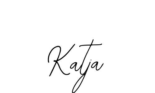 How to make Katja name signature. Use Bearetta-2O07w style for creating short signs online. This is the latest handwritten sign. Katja signature style 12 images and pictures png