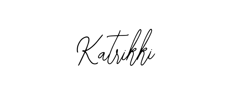 Katrikki stylish signature style. Best Handwritten Sign (Bearetta-2O07w) for my name. Handwritten Signature Collection Ideas for my name Katrikki. Katrikki signature style 12 images and pictures png