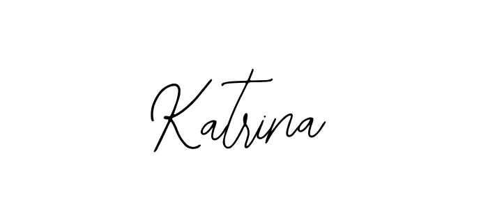 You should practise on your own different ways (Bearetta-2O07w) to write your name (Katrina) in signature. don't let someone else do it for you. Katrina signature style 12 images and pictures png