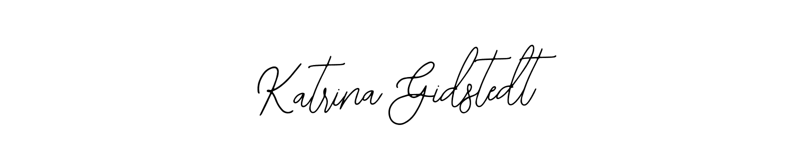Make a beautiful signature design for name Katrina Gidstedt. Use this online signature maker to create a handwritten signature for free. Katrina Gidstedt signature style 12 images and pictures png