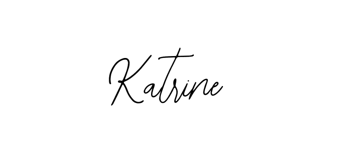 You should practise on your own different ways (Bearetta-2O07w) to write your name (Katrine) in signature. don't let someone else do it for you. Katrine signature style 12 images and pictures png