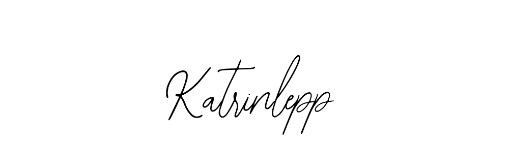 How to make Katrinlepp signature? Bearetta-2O07w is a professional autograph style. Create handwritten signature for Katrinlepp name. Katrinlepp signature style 12 images and pictures png