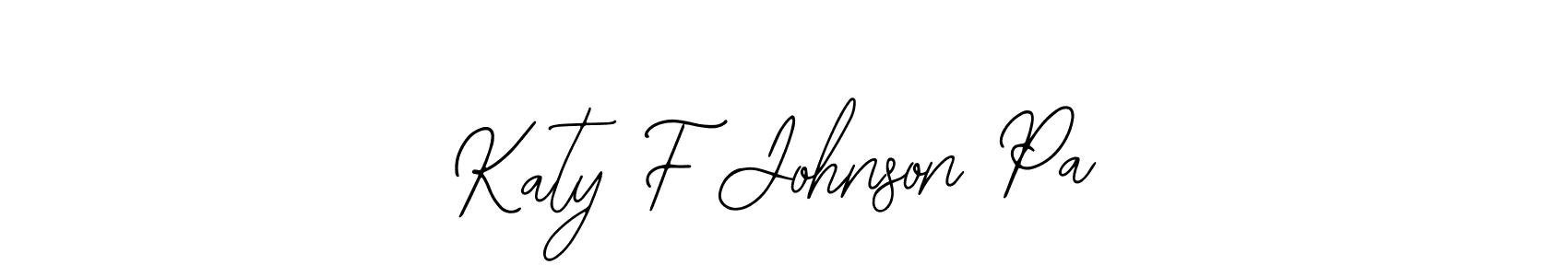 Make a beautiful signature design for name Katy F Johnson Pa. Use this online signature maker to create a handwritten signature for free. Katy F Johnson Pa signature style 12 images and pictures png