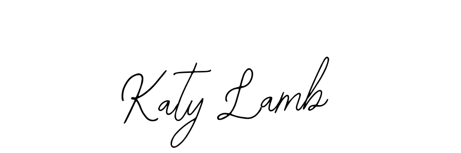 Bearetta-2O07w is a professional signature style that is perfect for those who want to add a touch of class to their signature. It is also a great choice for those who want to make their signature more unique. Get Katy Lamb name to fancy signature for free. Katy Lamb signature style 12 images and pictures png