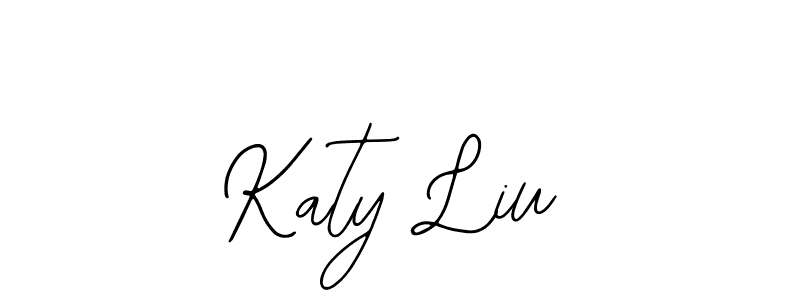 Katy Liu stylish signature style. Best Handwritten Sign (Bearetta-2O07w) for my name. Handwritten Signature Collection Ideas for my name Katy Liu. Katy Liu signature style 12 images and pictures png