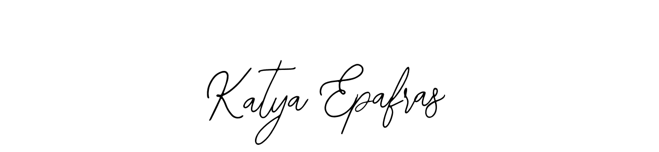 Use a signature maker to create a handwritten signature online. With this signature software, you can design (Bearetta-2O07w) your own signature for name Katya Epafras. Katya Epafras signature style 12 images and pictures png