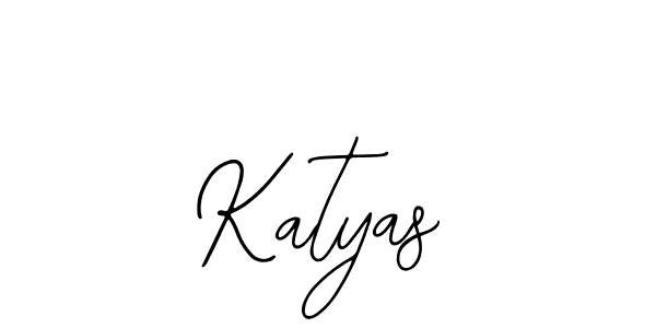 You should practise on your own different ways (Bearetta-2O07w) to write your name (Katyas) in signature. don't let someone else do it for you. Katyas signature style 12 images and pictures png