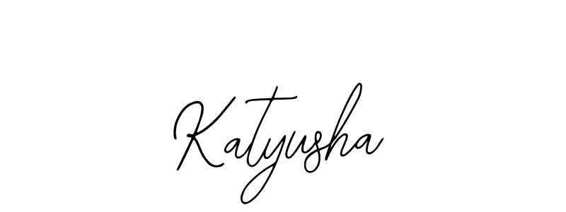 Bearetta-2O07w is a professional signature style that is perfect for those who want to add a touch of class to their signature. It is also a great choice for those who want to make their signature more unique. Get Katyusha name to fancy signature for free. Katyusha signature style 12 images and pictures png