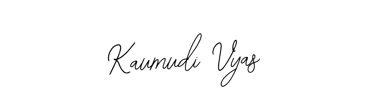It looks lik you need a new signature style for name Kaumudi Vyas. Design unique handwritten (Bearetta-2O07w) signature with our free signature maker in just a few clicks. Kaumudi Vyas signature style 12 images and pictures png