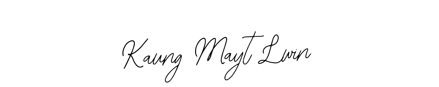 Check out images of Autograph of Kaung Mayt Lwin name. Actor Kaung Mayt Lwin Signature Style. Bearetta-2O07w is a professional sign style online. Kaung Mayt Lwin signature style 12 images and pictures png