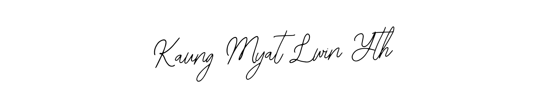 You can use this online signature creator to create a handwritten signature for the name Kaung Myat Lwin Yth. This is the best online autograph maker. Kaung Myat Lwin Yth signature style 12 images and pictures png