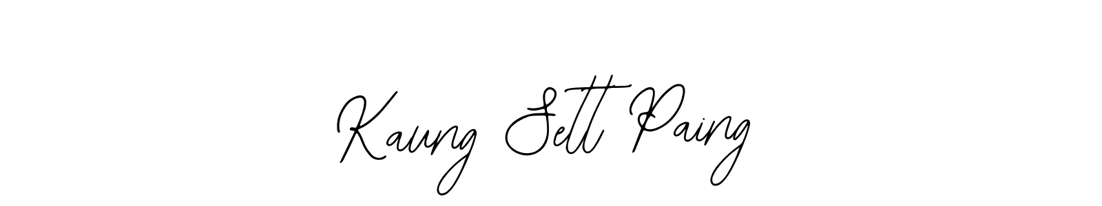 Make a beautiful signature design for name Kaung Sett Paing. Use this online signature maker to create a handwritten signature for free. Kaung Sett Paing signature style 12 images and pictures png