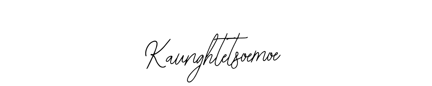 How to Draw Kaunghtetsoemoe signature style? Bearetta-2O07w is a latest design signature styles for name Kaunghtetsoemoe. Kaunghtetsoemoe signature style 12 images and pictures png