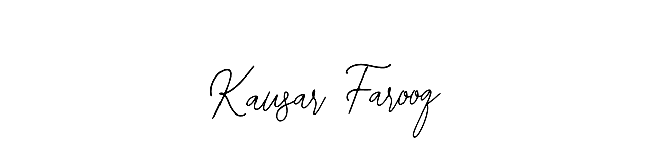 Use a signature maker to create a handwritten signature online. With this signature software, you can design (Bearetta-2O07w) your own signature for name Kausar Farooq. Kausar Farooq signature style 12 images and pictures png