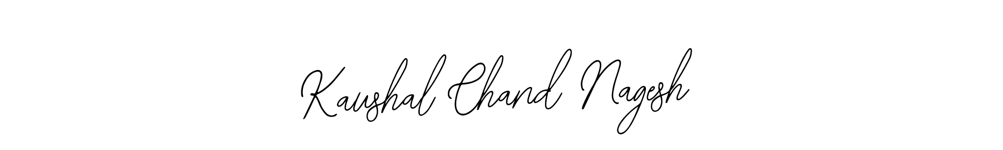 Make a beautiful signature design for name Kaushal Chand Nagesh. Use this online signature maker to create a handwritten signature for free. Kaushal Chand Nagesh signature style 12 images and pictures png