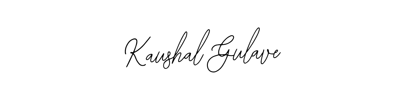 Create a beautiful signature design for name Kaushal Gulave. With this signature (Bearetta-2O07w) fonts, you can make a handwritten signature for free. Kaushal Gulave signature style 12 images and pictures png