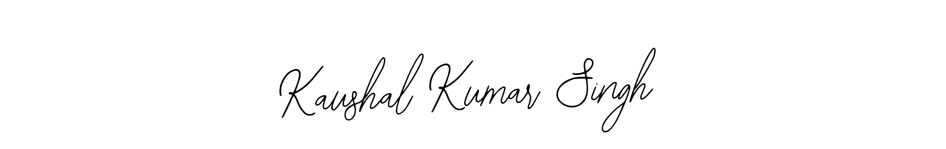 Use a signature maker to create a handwritten signature online. With this signature software, you can design (Bearetta-2O07w) your own signature for name Kaushal Kumar Singh. Kaushal Kumar Singh signature style 12 images and pictures png