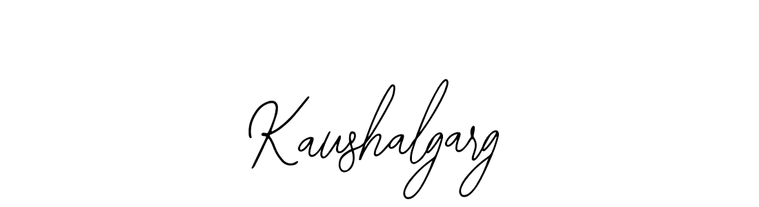 You should practise on your own different ways (Bearetta-2O07w) to write your name (Kaushalgarg) in signature. don't let someone else do it for you. Kaushalgarg signature style 12 images and pictures png