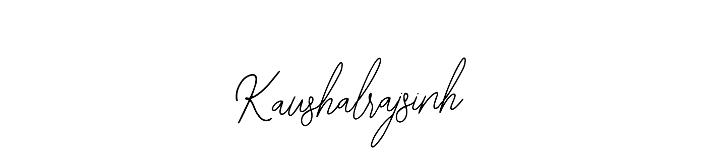 How to make Kaushalrajsinh name signature. Use Bearetta-2O07w style for creating short signs online. This is the latest handwritten sign. Kaushalrajsinh signature style 12 images and pictures png