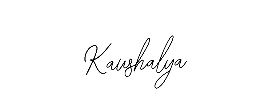 Make a beautiful signature design for name Kaushalya. With this signature (Bearetta-2O07w) style, you can create a handwritten signature for free. Kaushalya signature style 12 images and pictures png